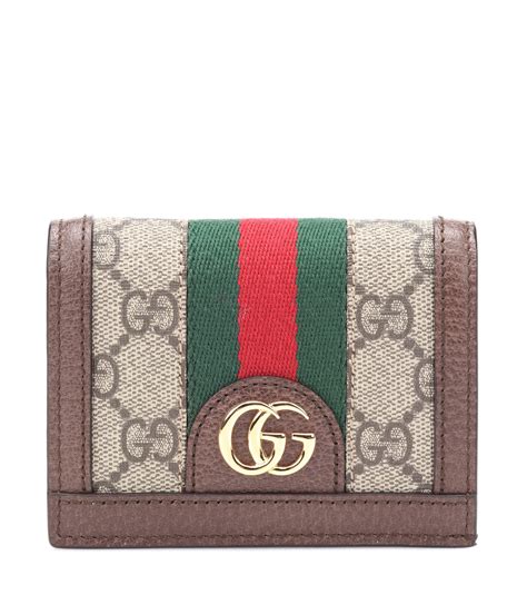 gucci wallet brown|checkered Gucci wallet.